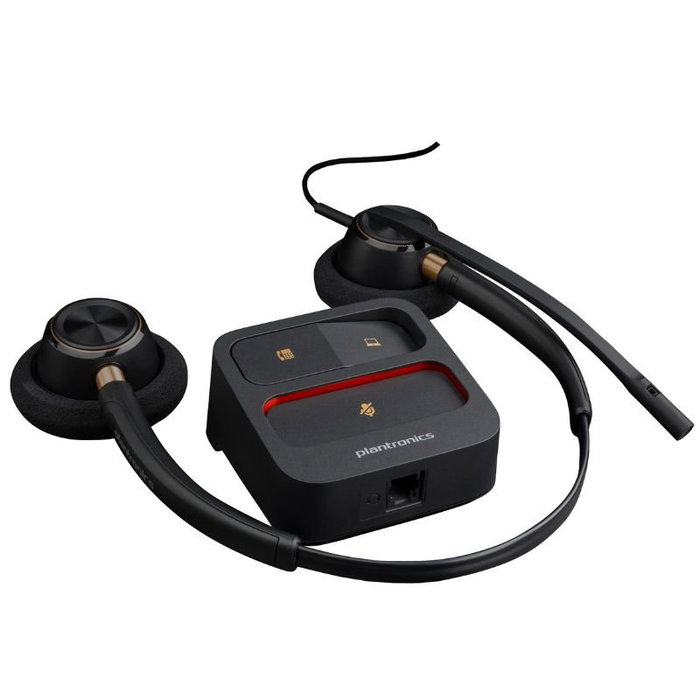 HP Poly EncorePro 520 Binaural Headset con Quick Disconnect - Negro HP Poly EncorePro 520 Binaural Headset con Quick Disconnect - Negro